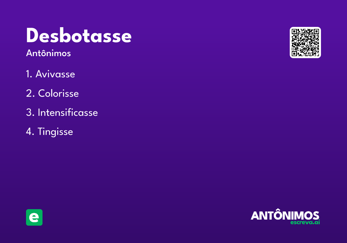 desbotasse