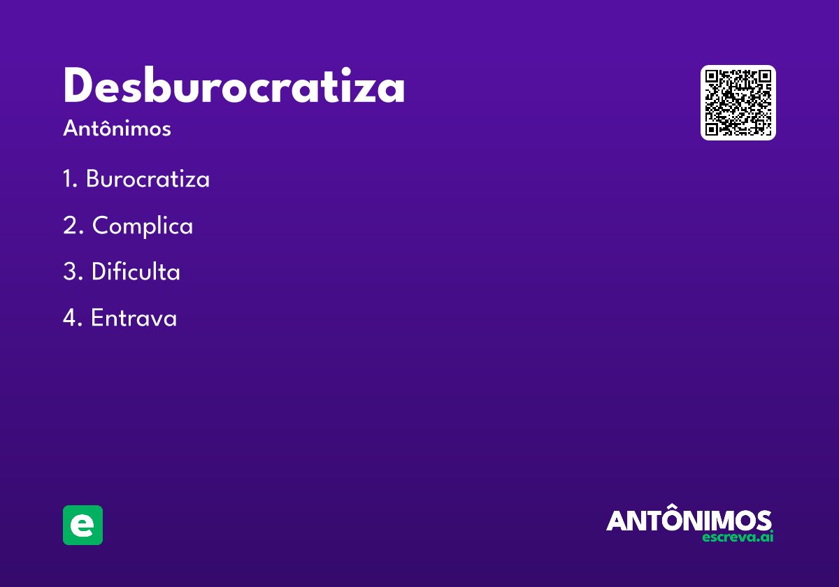 desburocratiza