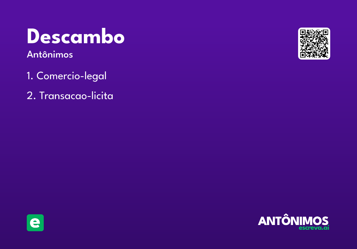 descambo