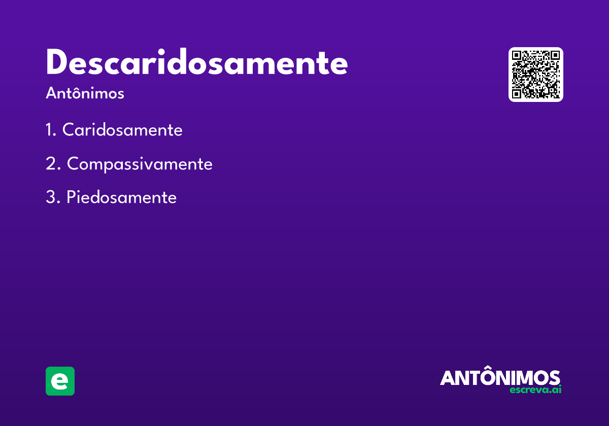 descaridosamente
