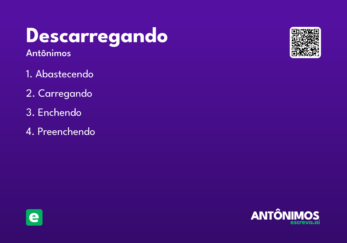 descarregando