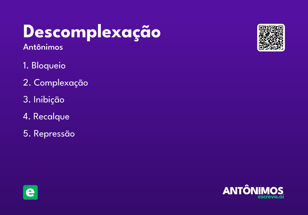 descomplexação