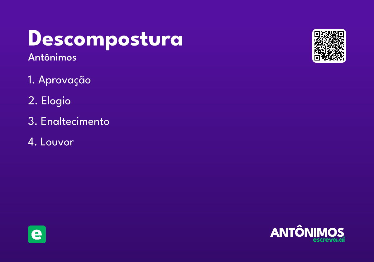 descompostura