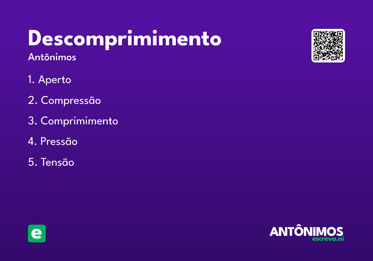 descomprimimento