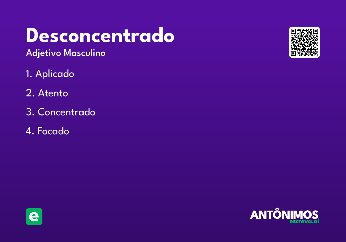 desconcentrado
