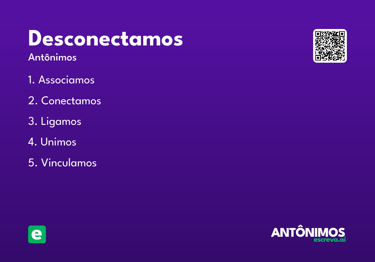 desconectamos