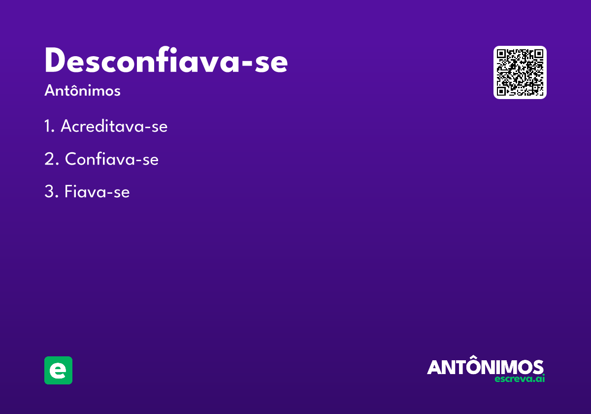 desconfiava-se