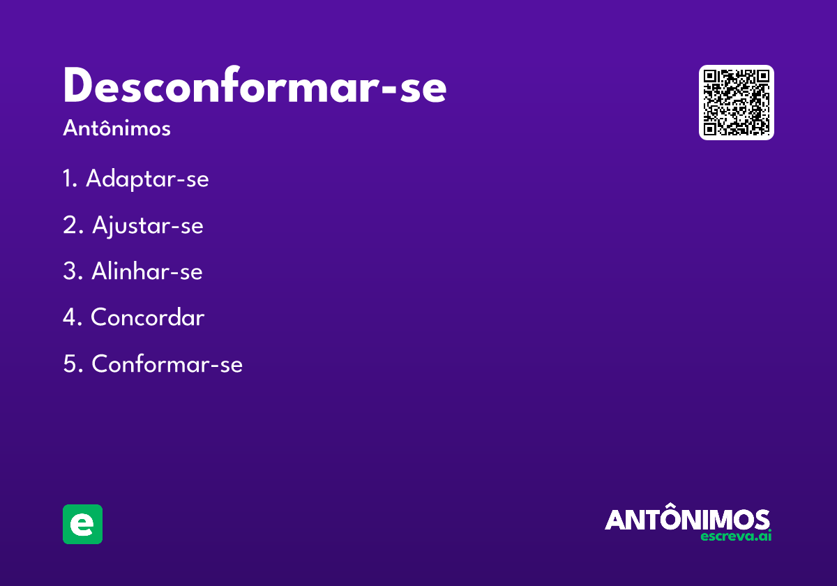 desconformar-se