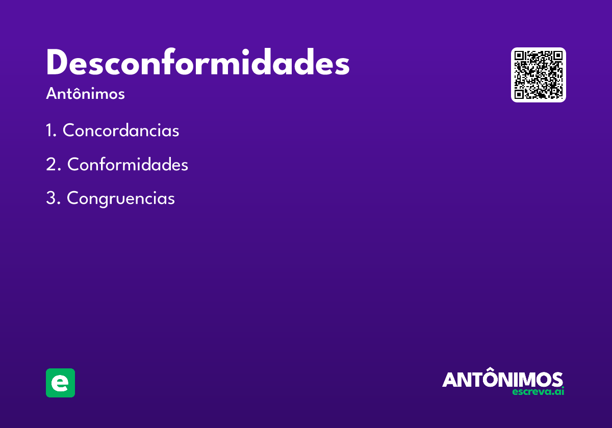 desconformidades