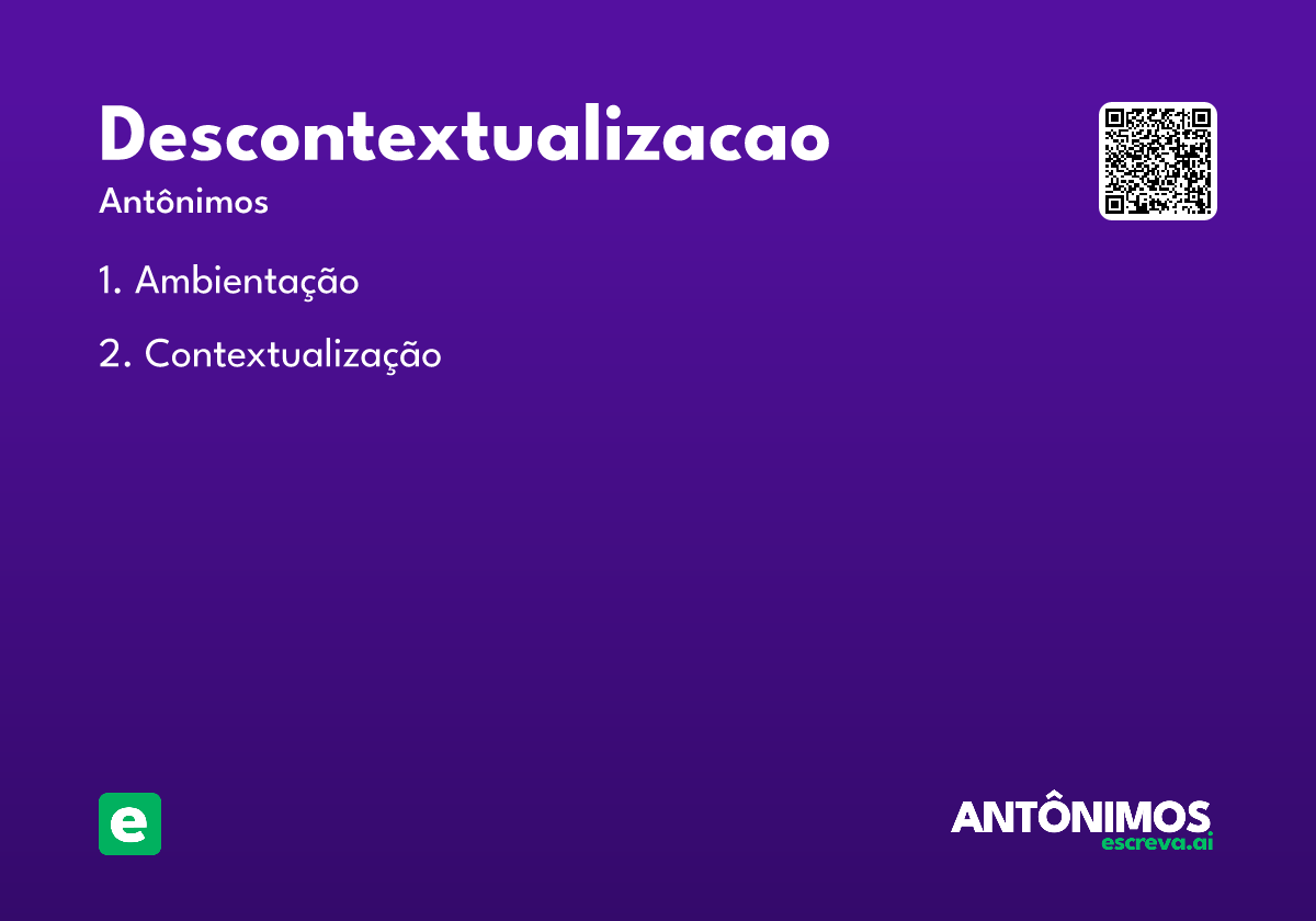 descontextualizacao