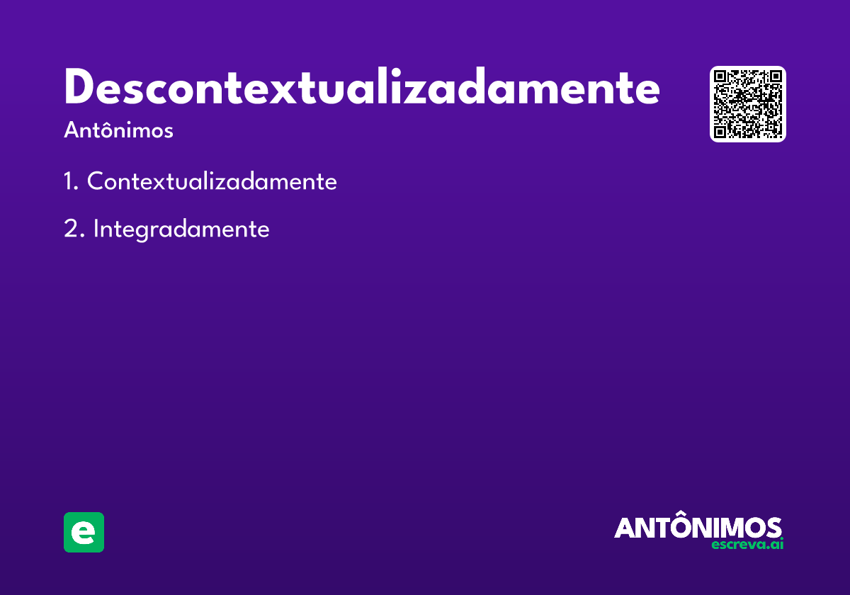 descontextualizadamente