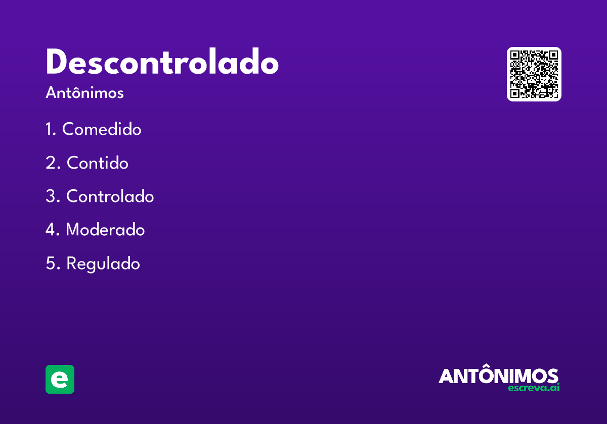 descontrolado