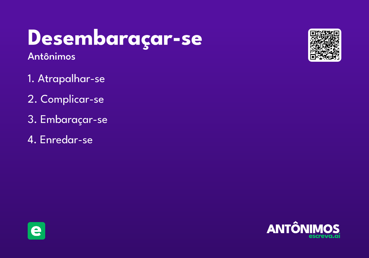desembaraçar-se