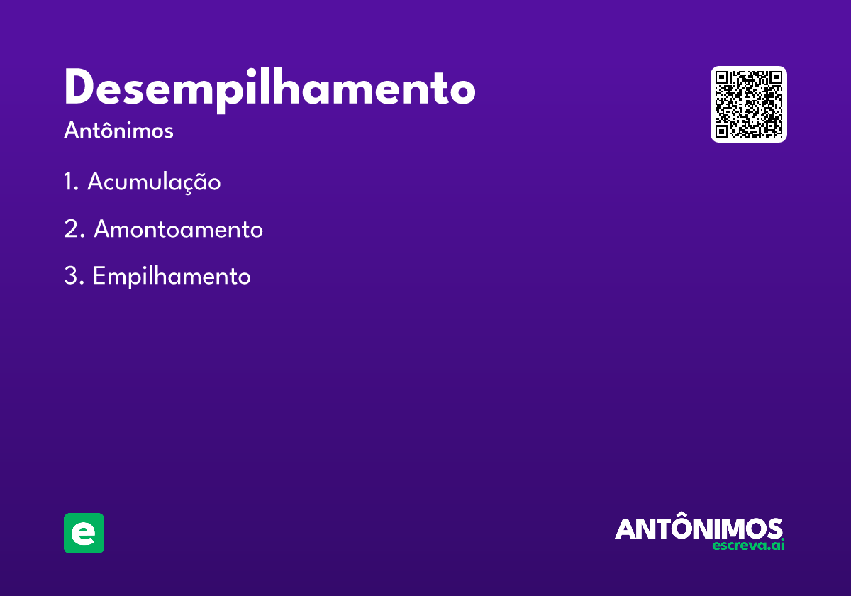 desempilhamento