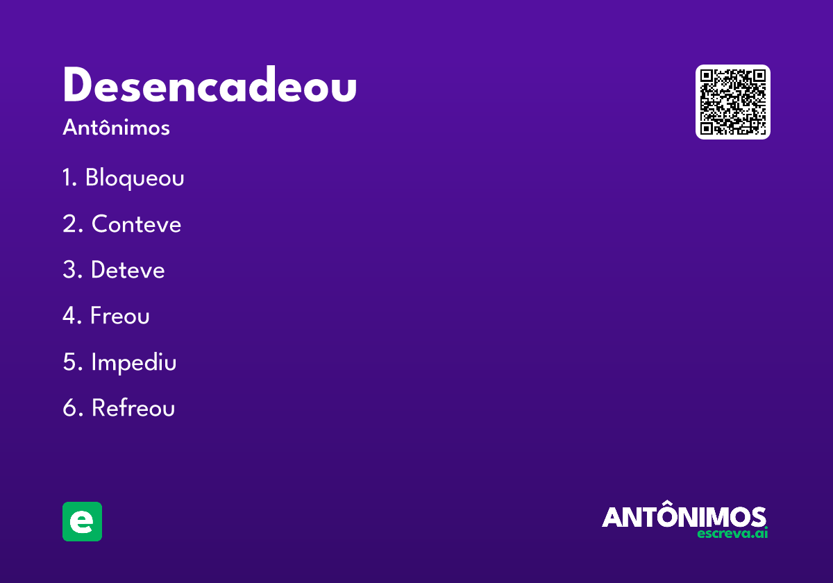 desencadeou