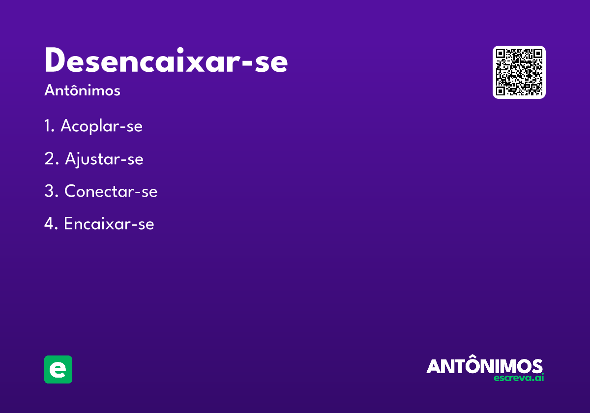 desencaixar-se