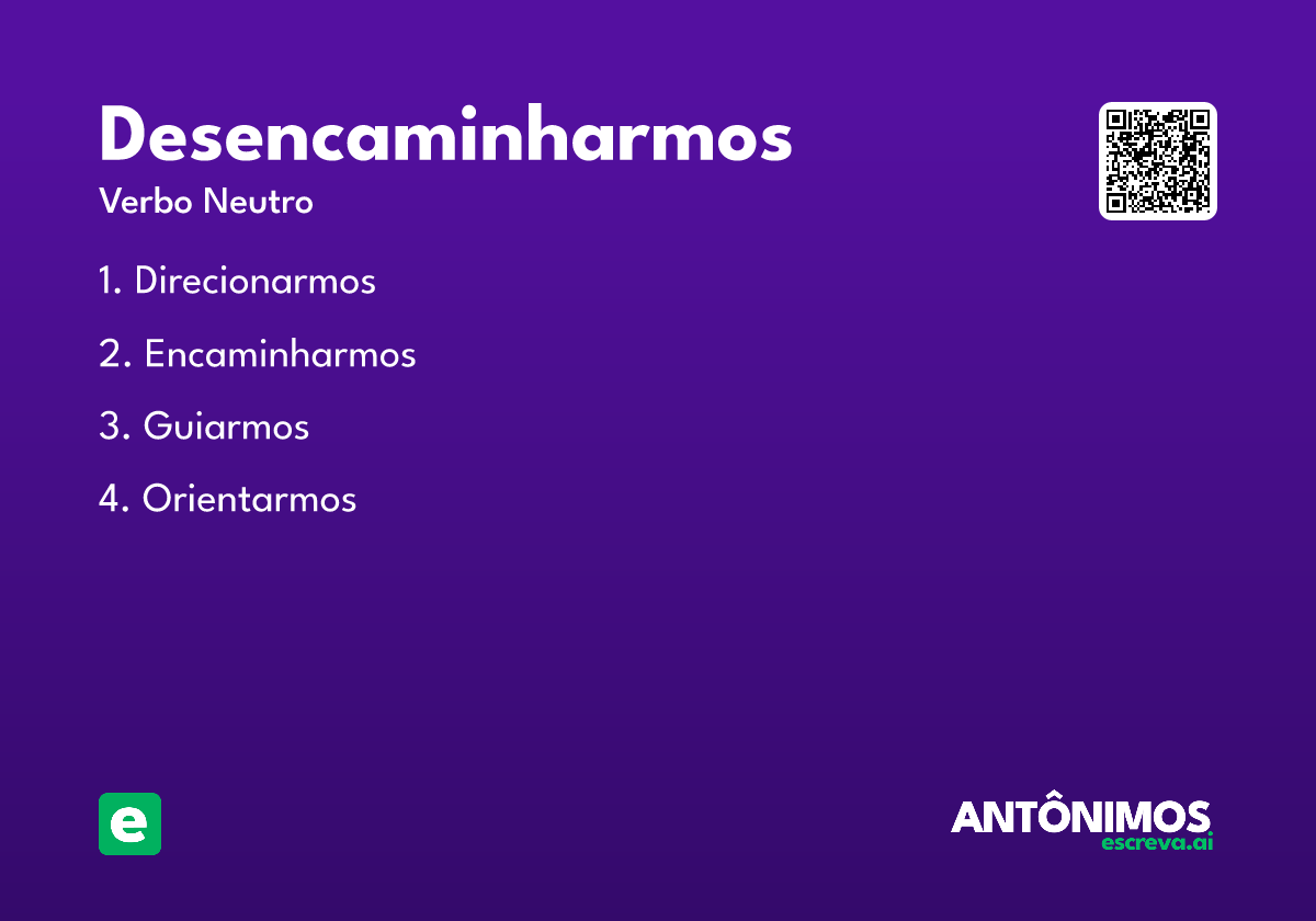 desencaminharmos