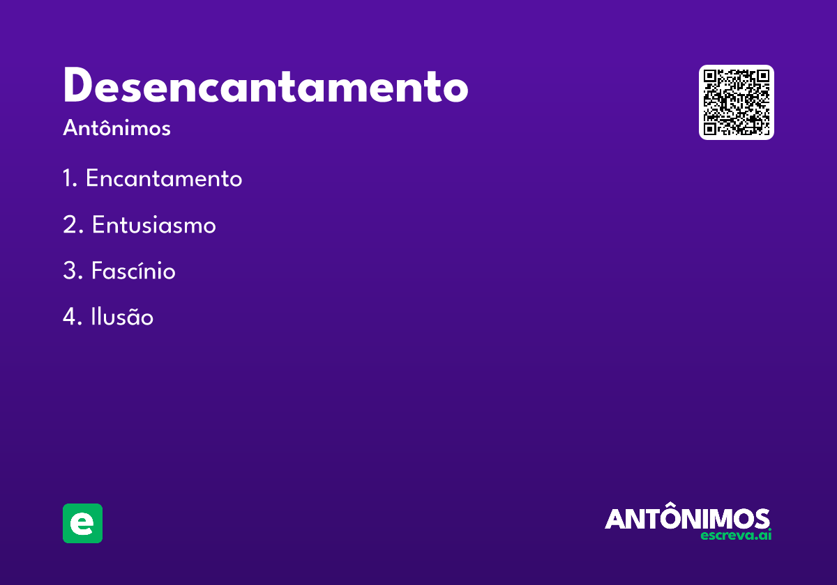 desencantamento