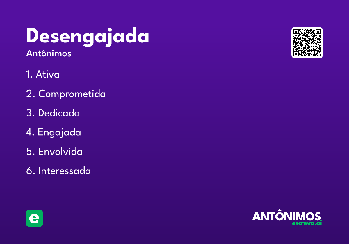desengajada