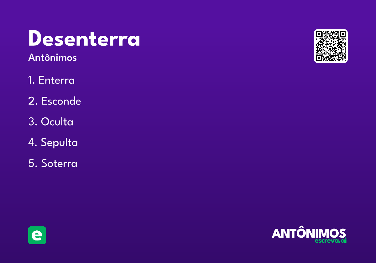 desenterra