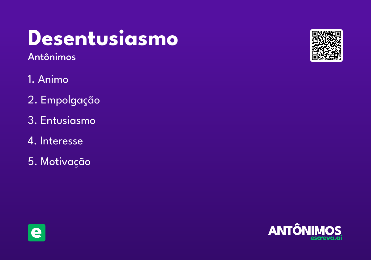 desentusiasmo