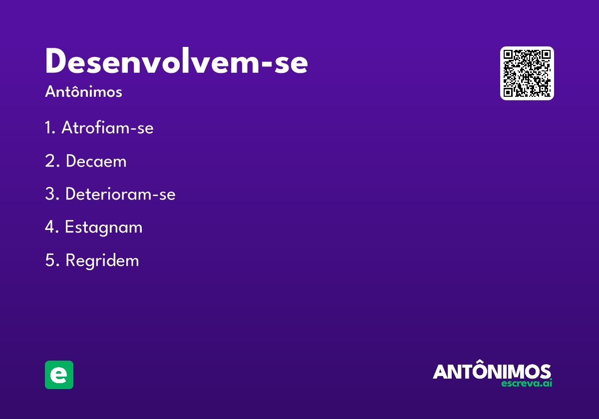 desenvolvem-se