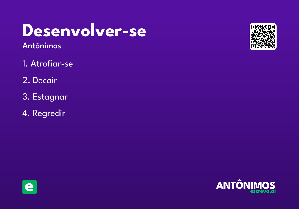 desenvolver-se
