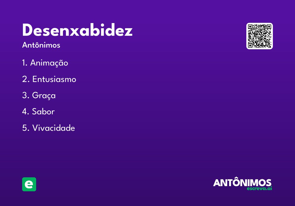 desenxabidez