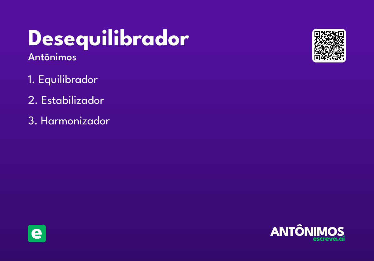 desequilibrador
