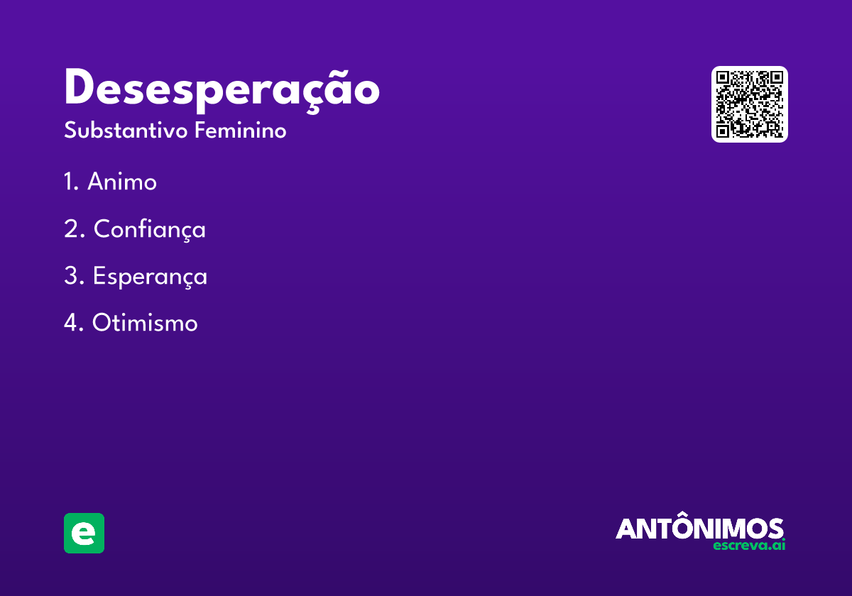 desesperação