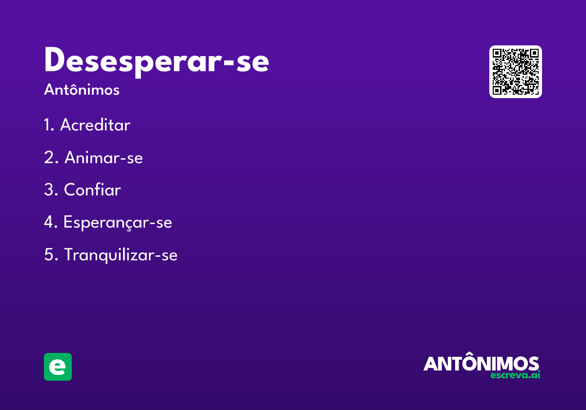 desesperar-se