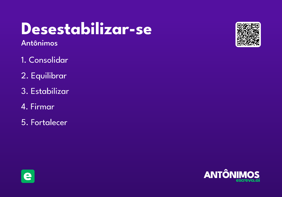 desestabilizar-se