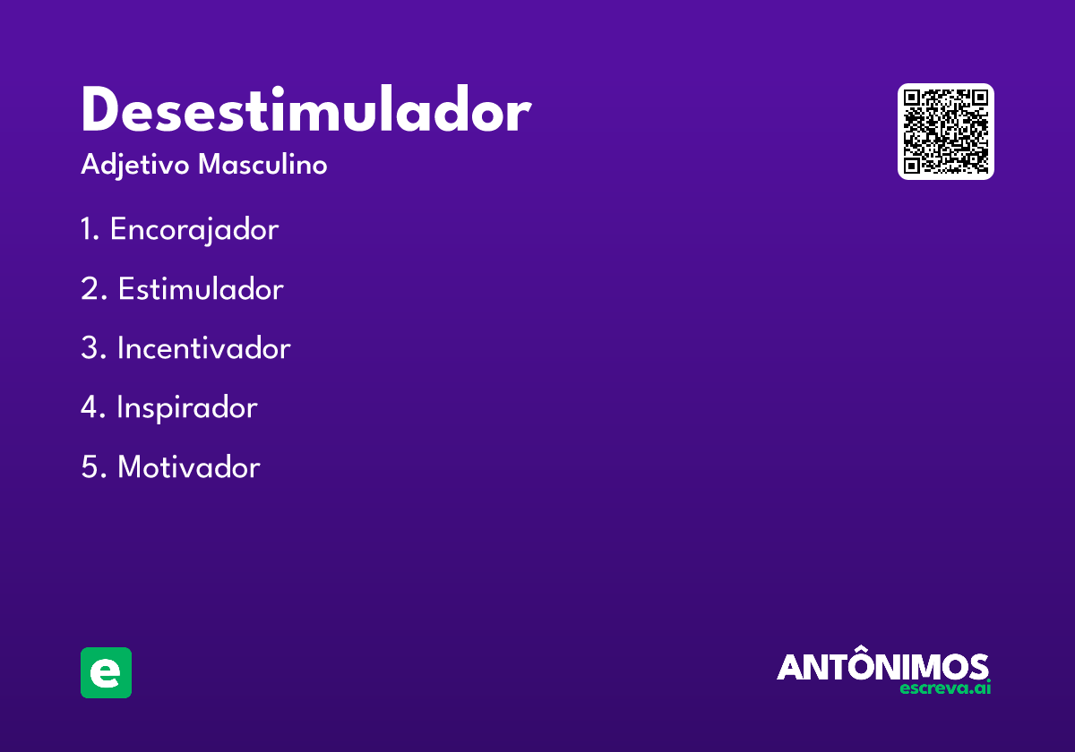 desestimulador