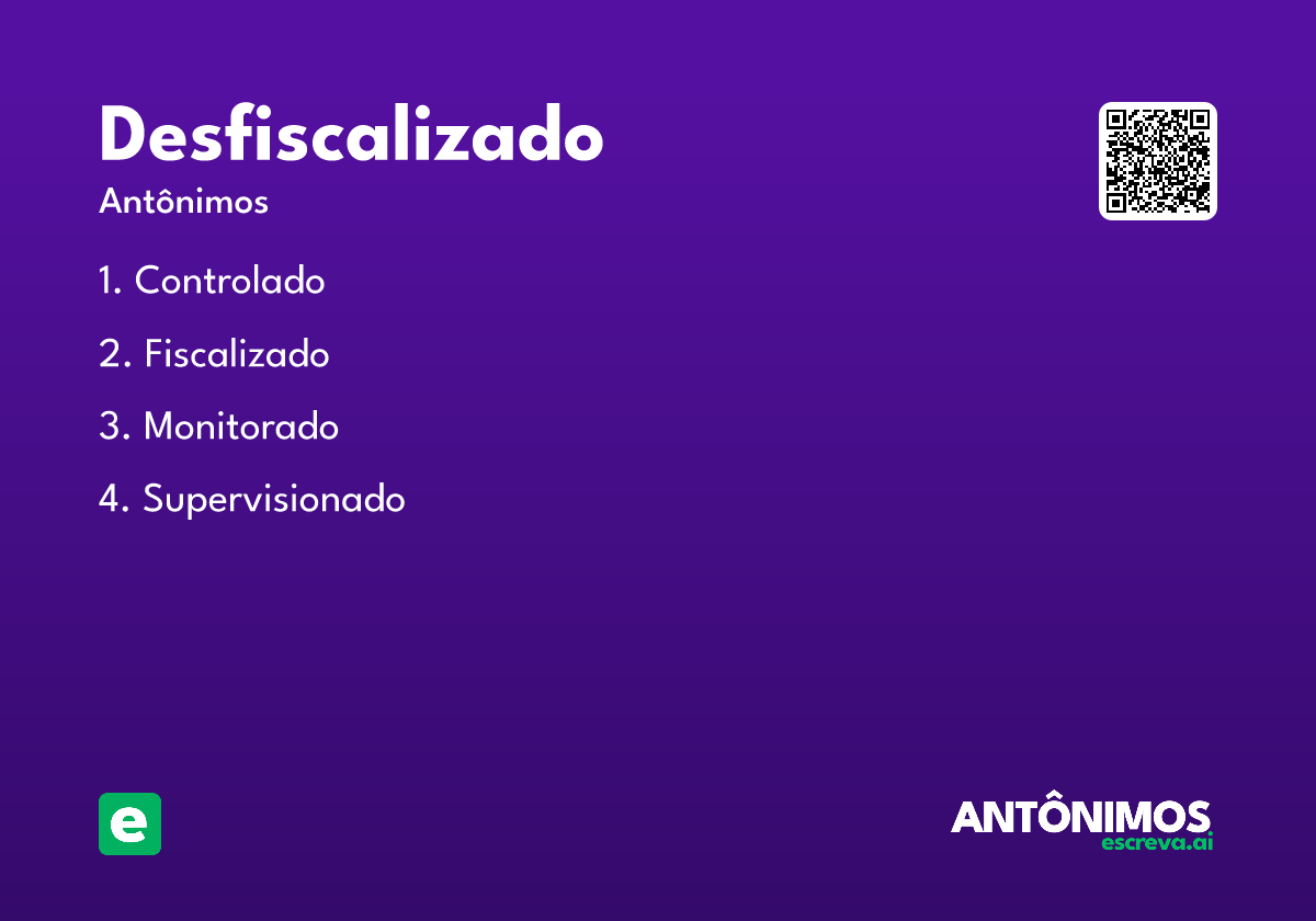 desfiscalizado