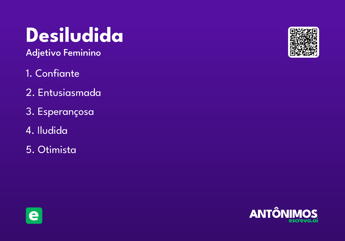 desiludida