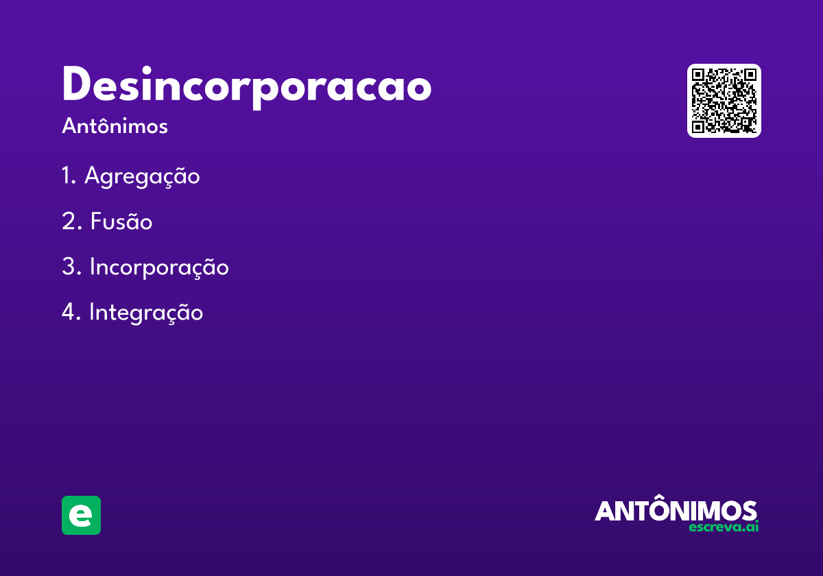 desincorporacao