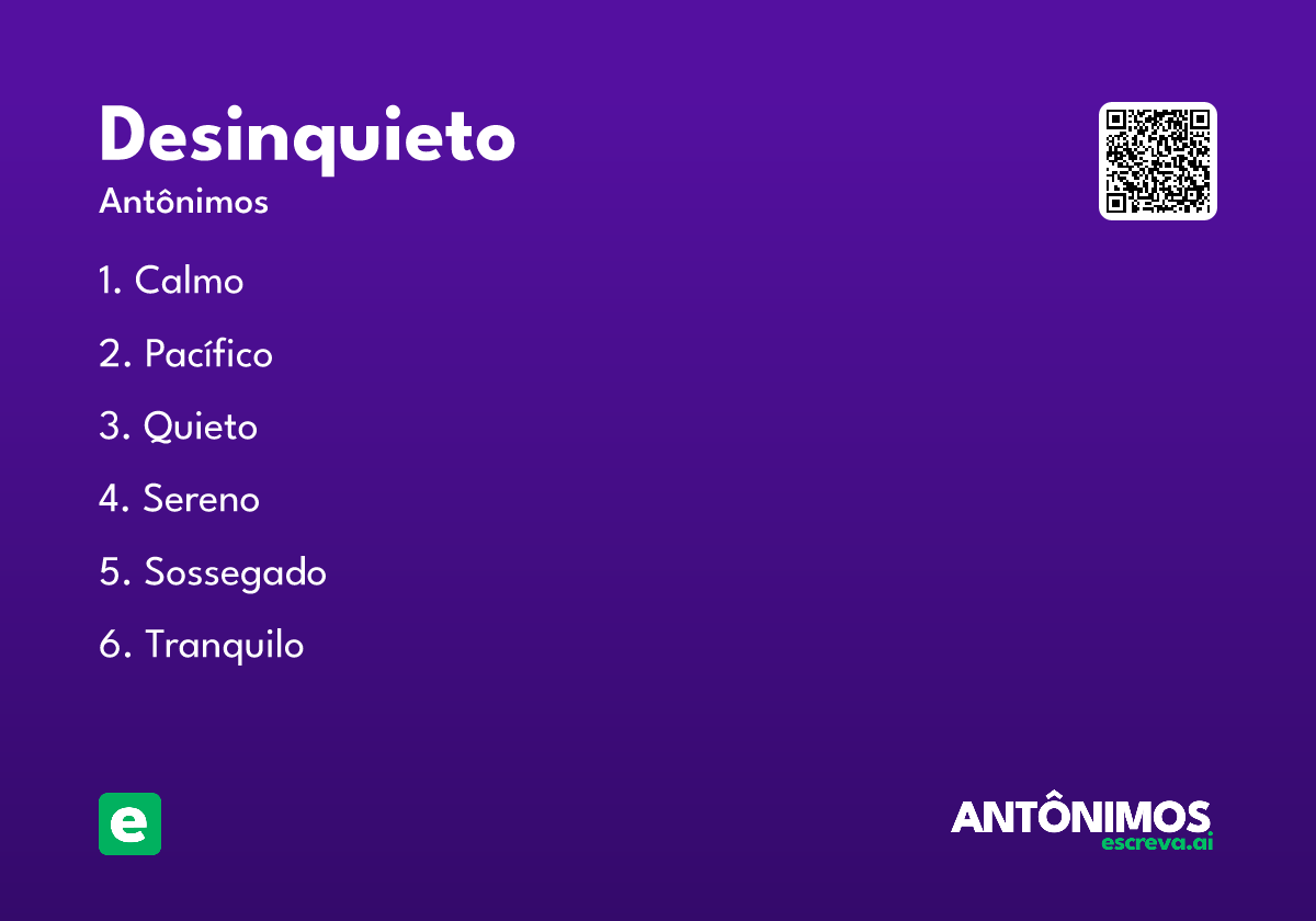 desinquieto