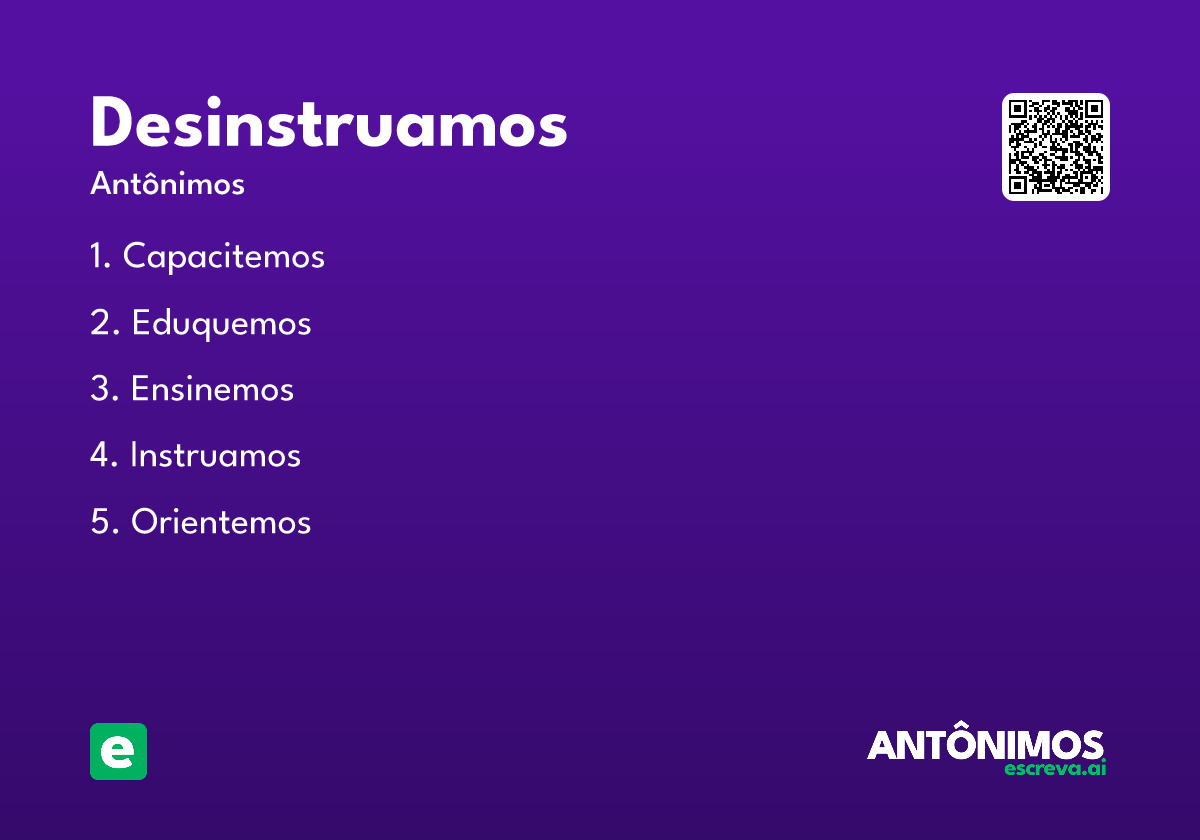 desinstruamos