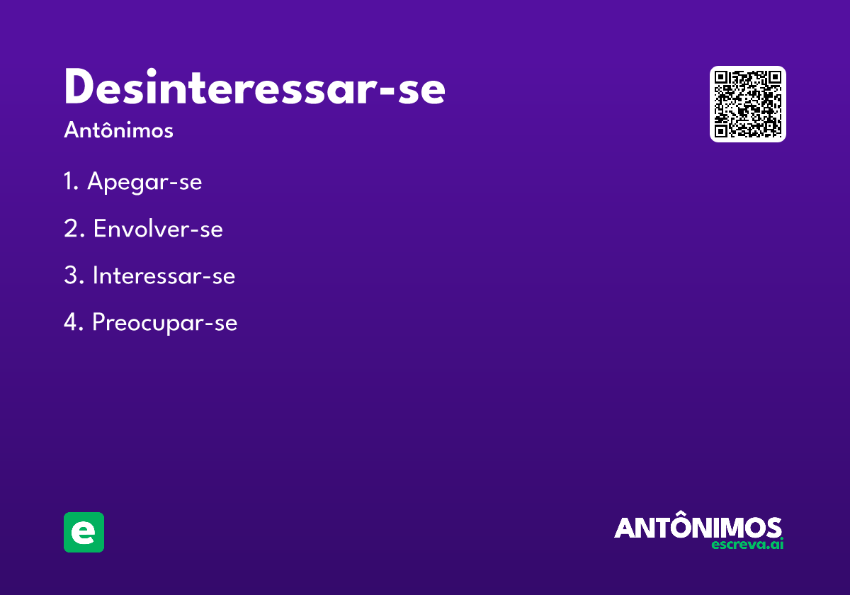 desinteressar-se