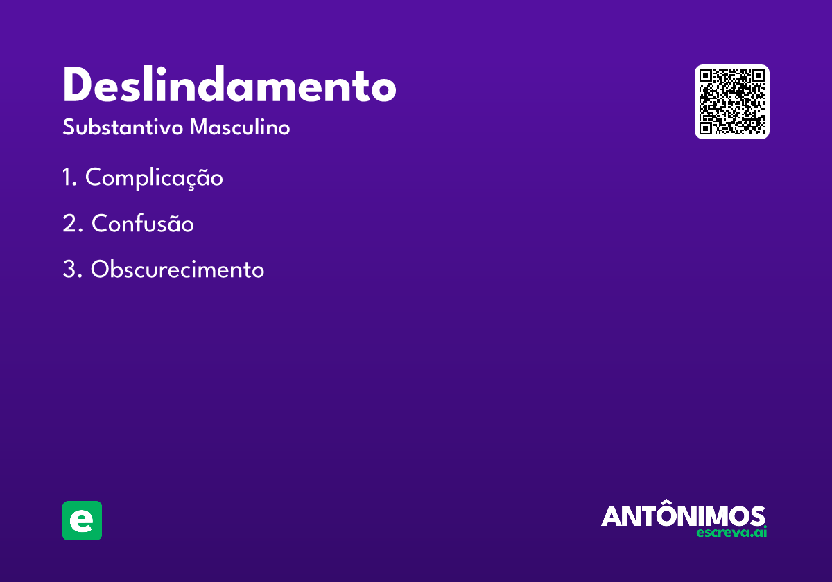 deslindamento