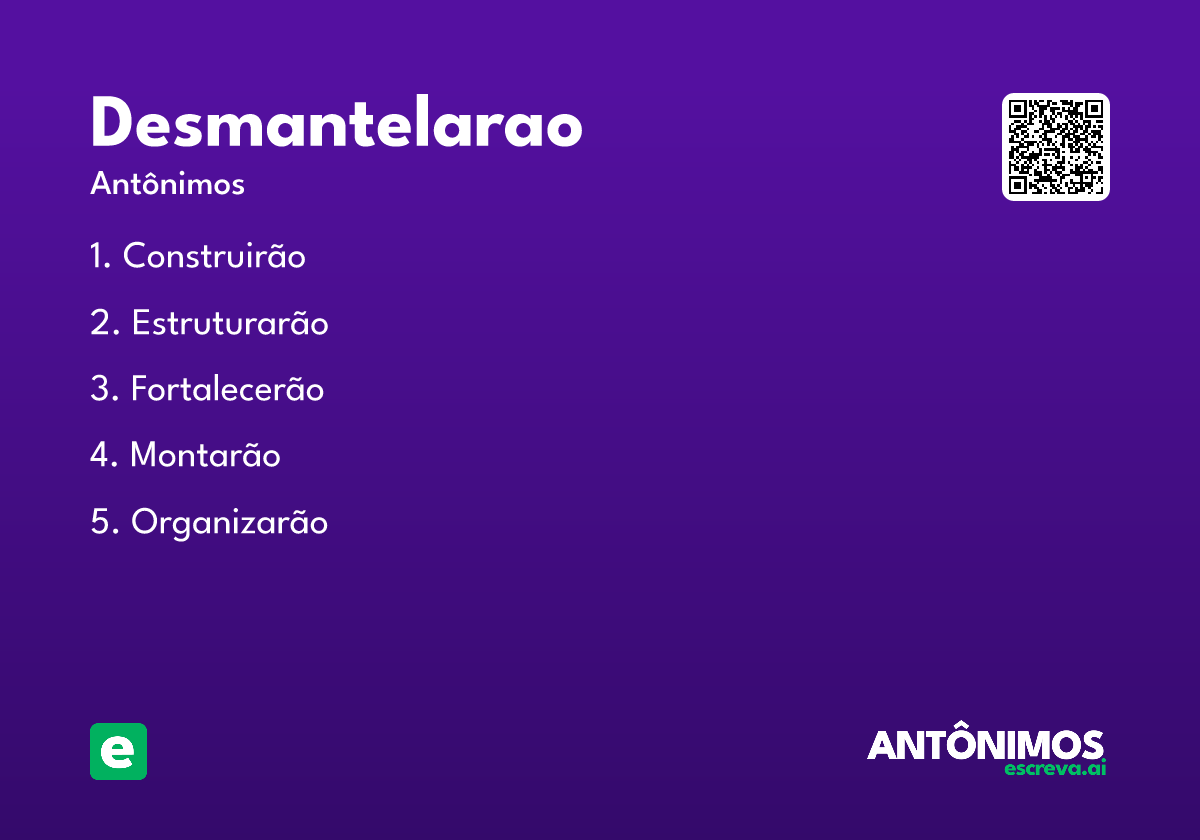 desmantelarao