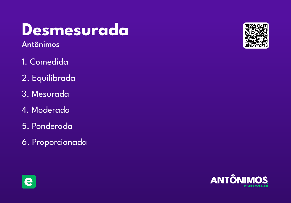 desmesurada