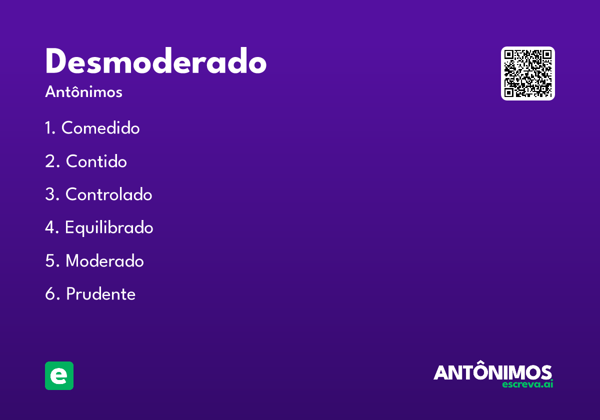 desmoderado