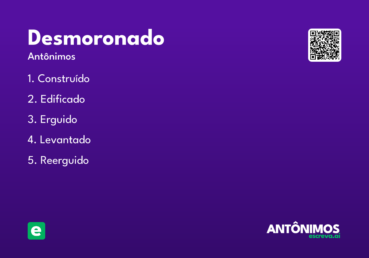 desmoronado