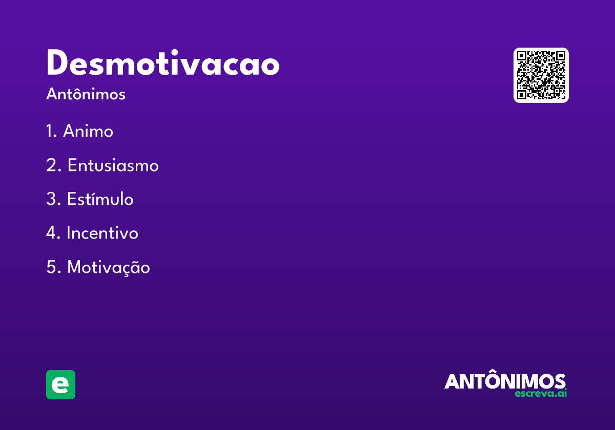 desmotivacao