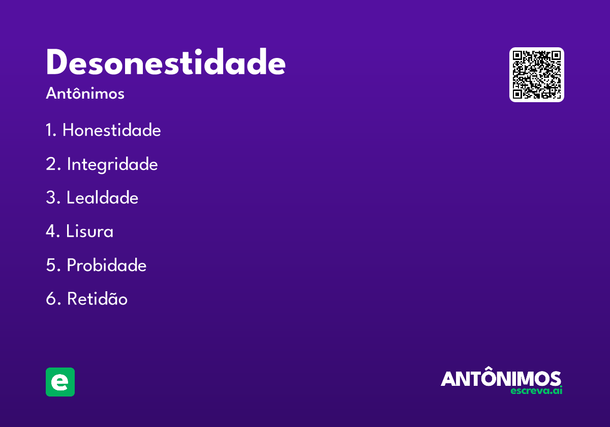 desonestidade
