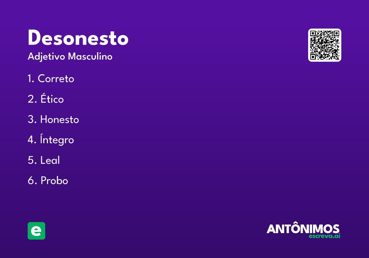 desonesto