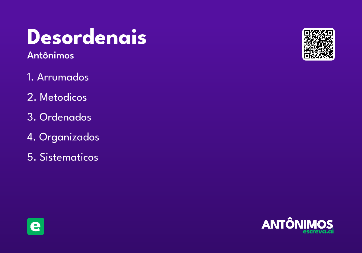 desordenais