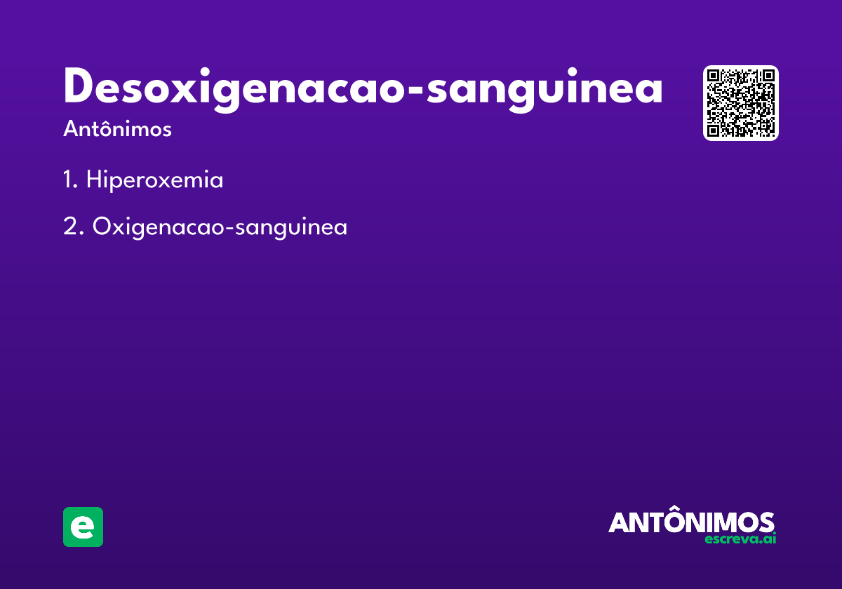 desoxigenacao-sanguinea