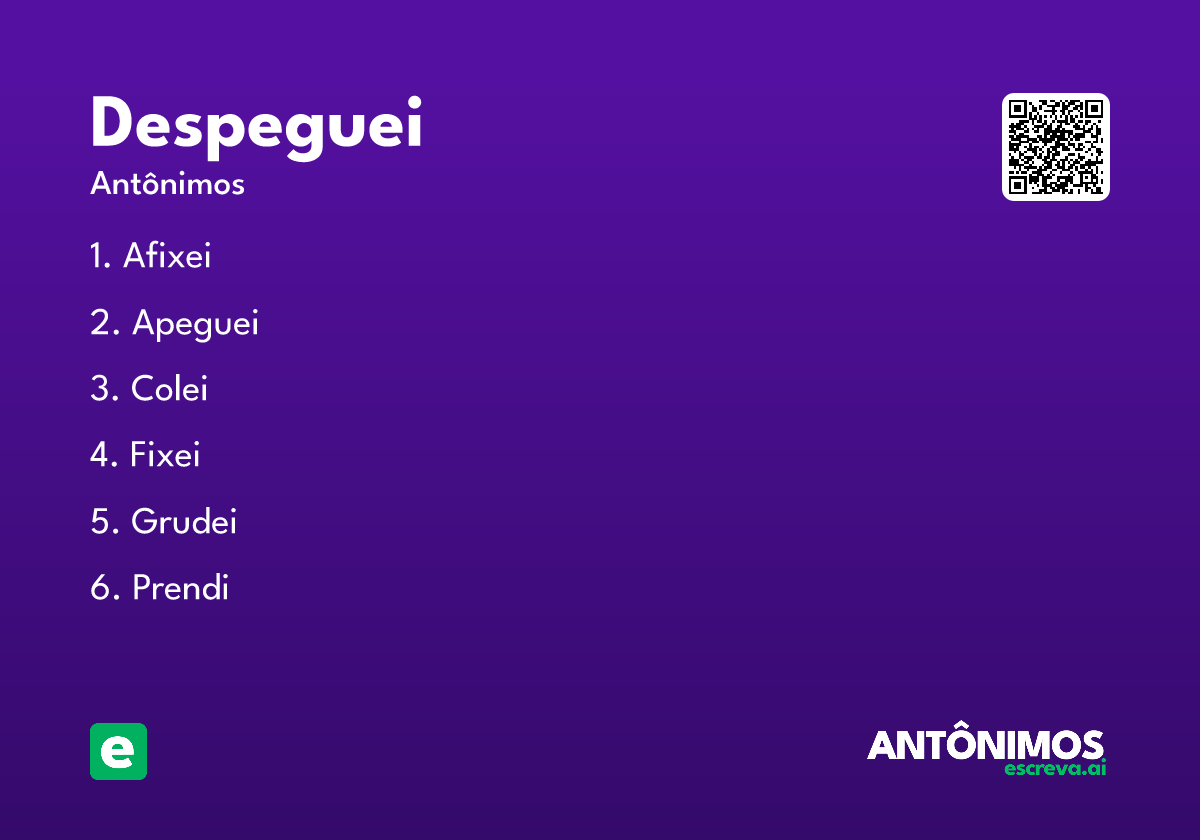 despeguei